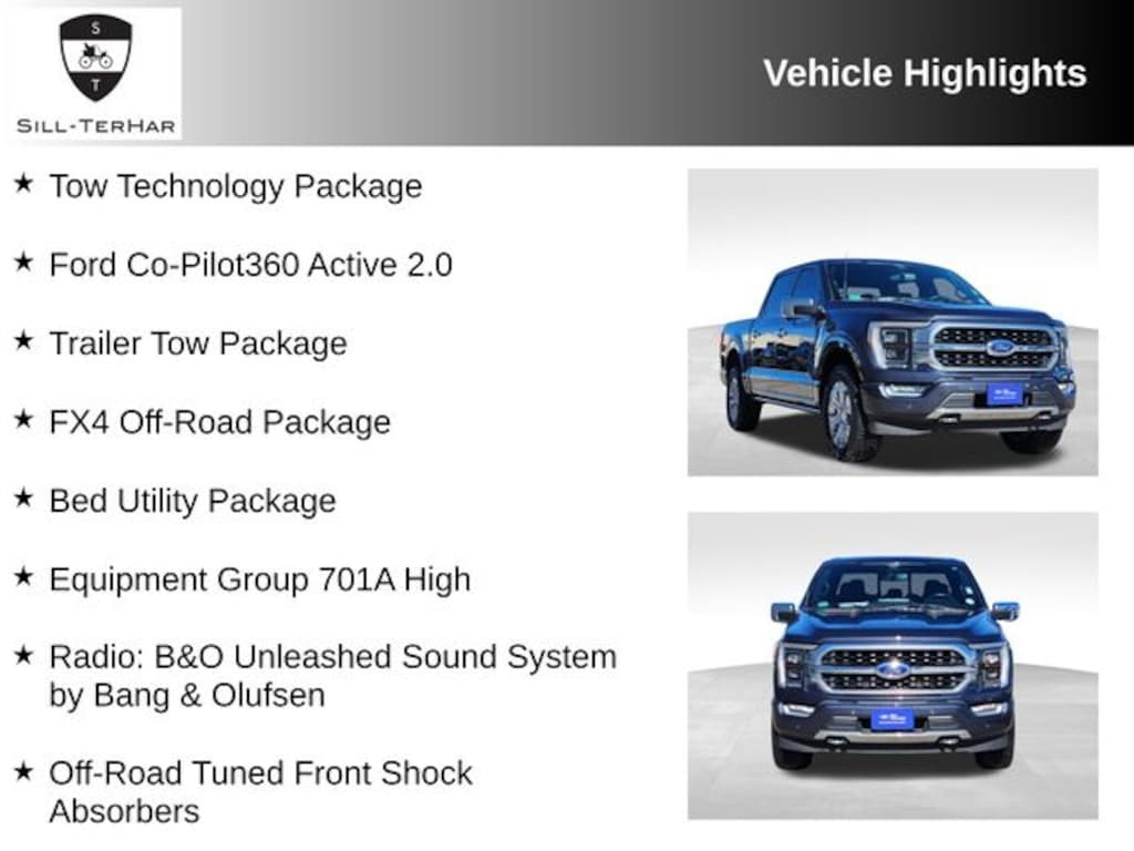 Certified 2022 Ford F-150 Platinum Truck