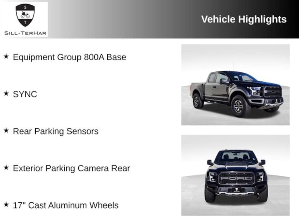 Used 2018 Ford F-150 Raptor Truck