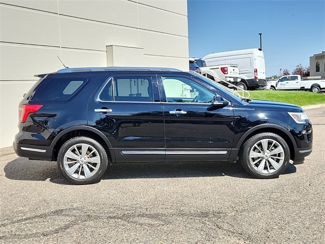 Used 2018 Ford Explorer Limited with VIN 1FM5K8F88JGB58019 for sale in Broomfield, CO