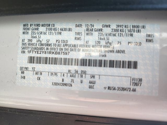 2024 Ford Transit Van Base - Photo 26