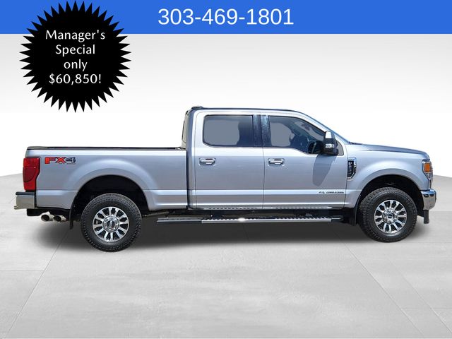 Certified 2021 Ford F-250 Super Duty Lariat with VIN 1FT7W2BT2MEC37548 for sale in Broomfield, CO