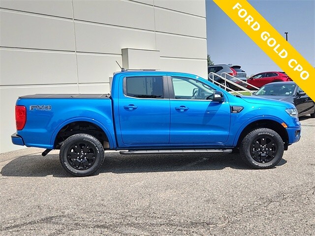 Certified 2022 Ford Ranger Lariat with VIN 1FTER4FH0NLD04905 for sale in Broomfield, CO