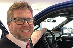 Staff member Steven Power from 7a615cd292ad