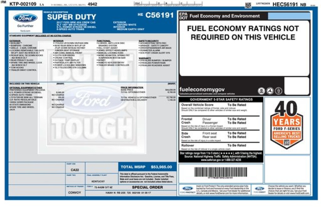 Used 2017 Ford F-250SD XLT Truck