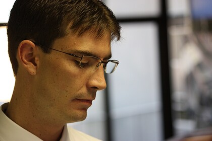 Staff member Shane Gilmore from 7a615cd292ad