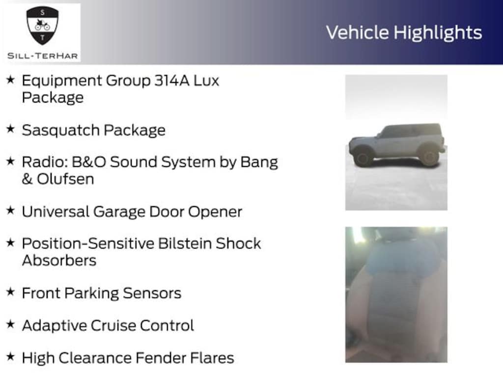 Certified 2023 Ford Bronco Outer Banks SUV