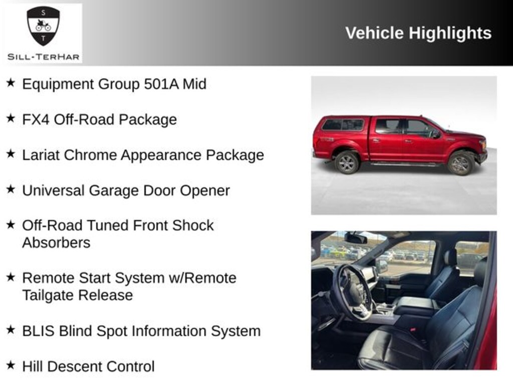 Used 2018 Ford F-150 Lariat Truck