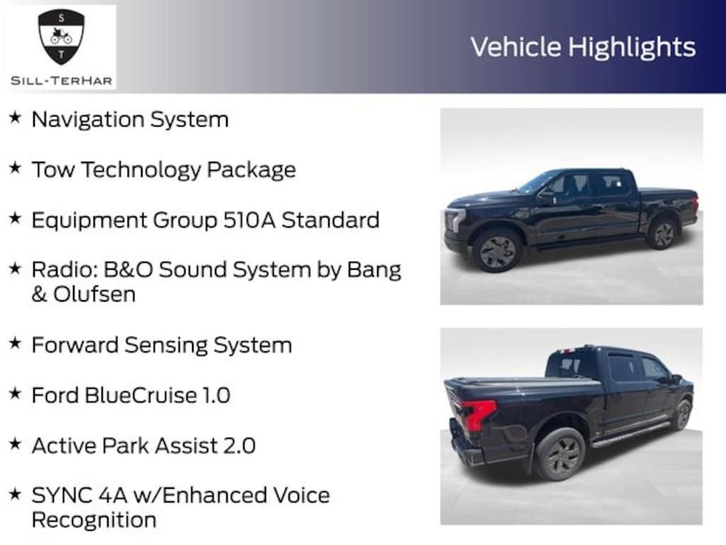 Certified 2023 Ford F-150 Lightning Lariat Truck