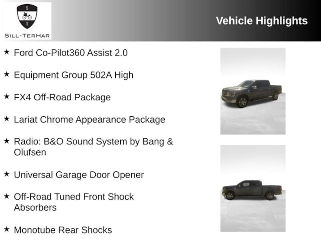 Used 2021 Ford F-150 Lariat Truck