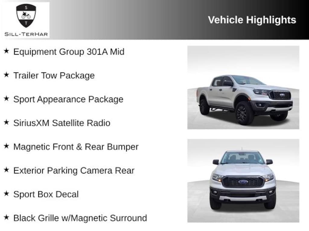 Certified 2019 Ford Ranger XLT Truck