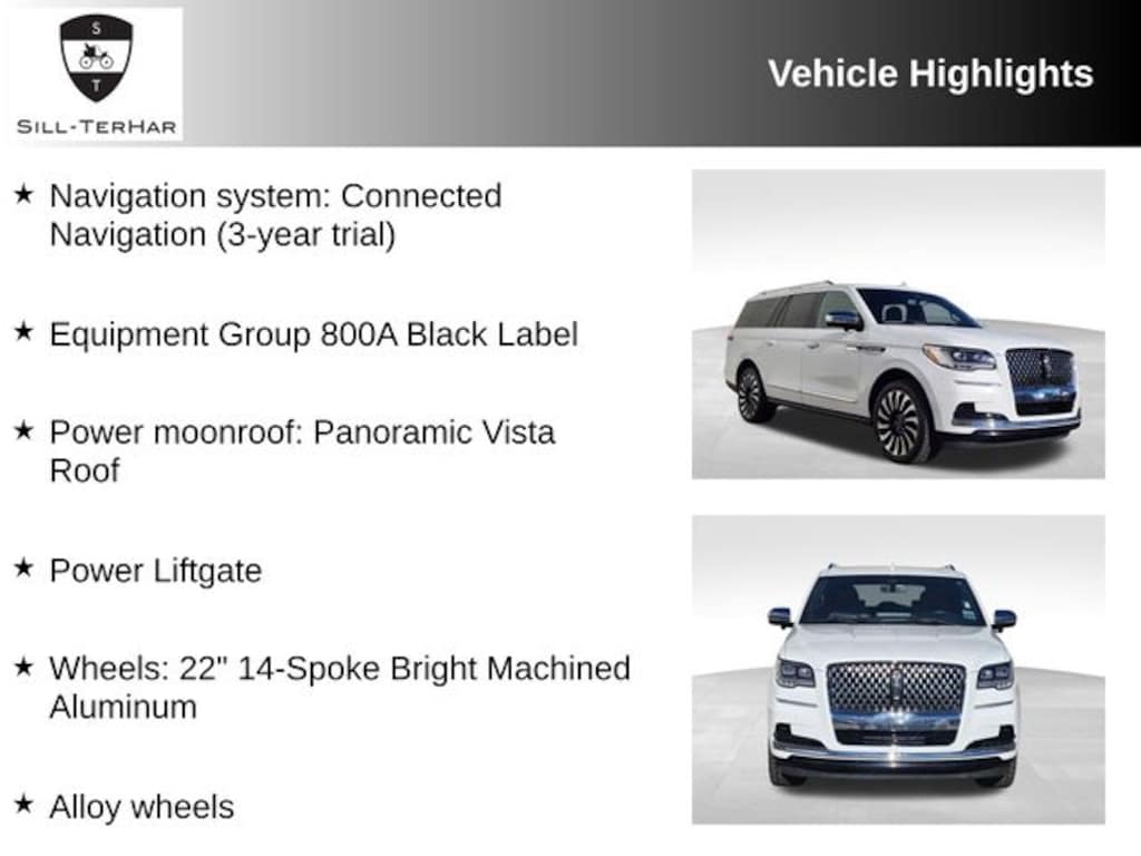 Certified 2022 Lincoln Navigator L Black Label SUV