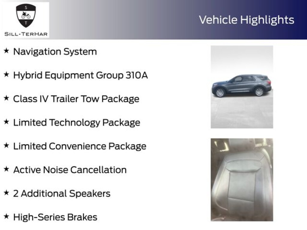 Certified 2023 Ford Explorer Limited SUV