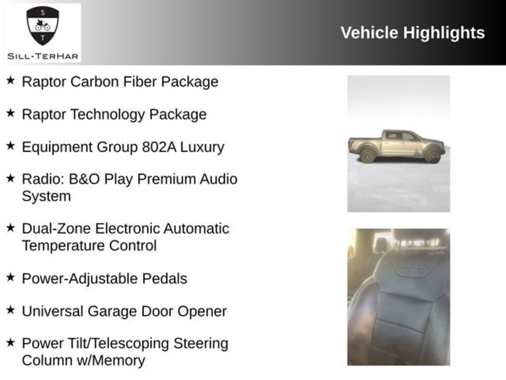 Used 2018 Ford F-150 Raptor Truck