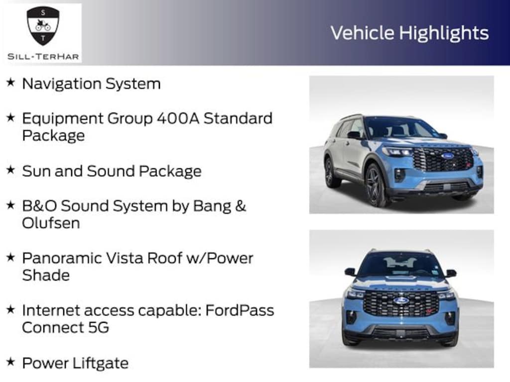 Certified 2025 Ford Explorer ST SUV