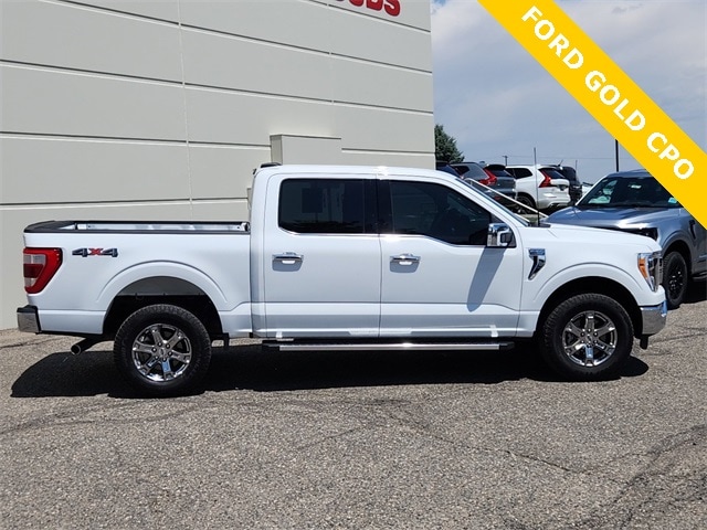 Certified 2023 Ford F-150 Lariat with VIN 1FTFW1E89PKD22552 for sale in Broomfield, CO