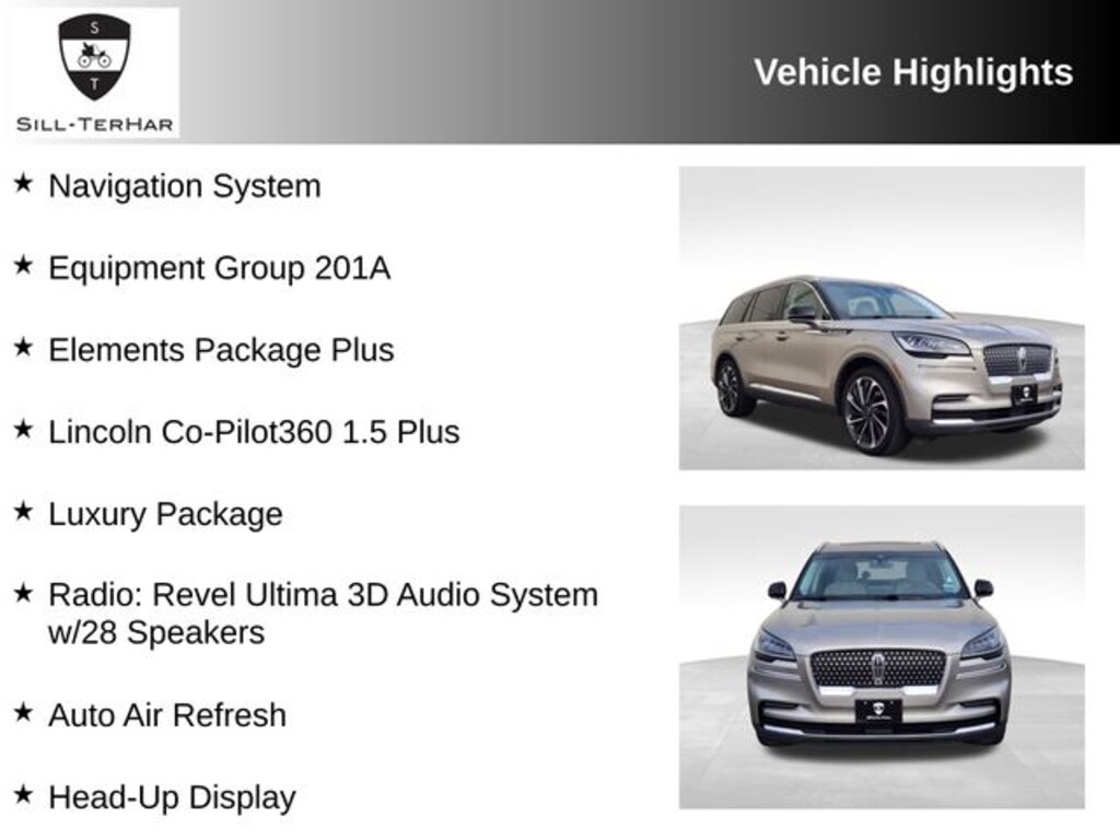 Certified 2023 Lincoln Aviator Reserve SUV