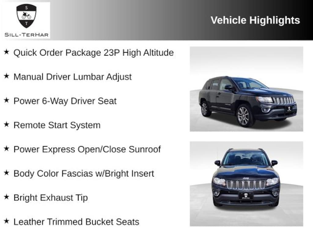 Used 2016 Jeep Compass High Altitude SUV