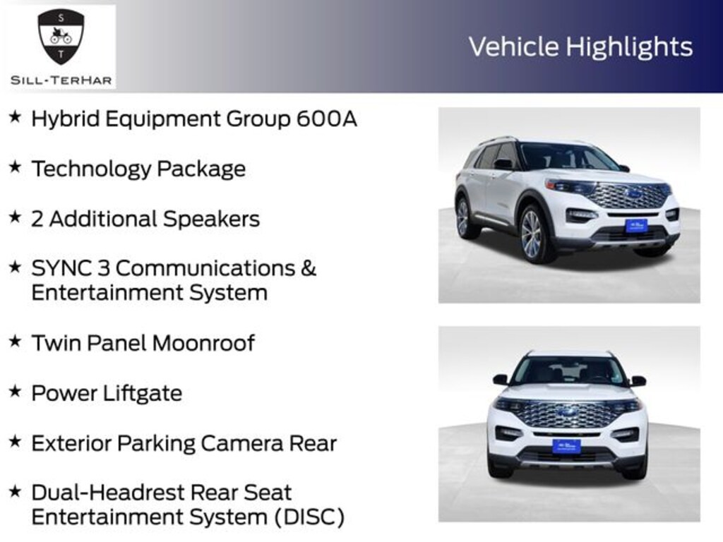 Certified 2023 Ford Explorer Platinum SUV