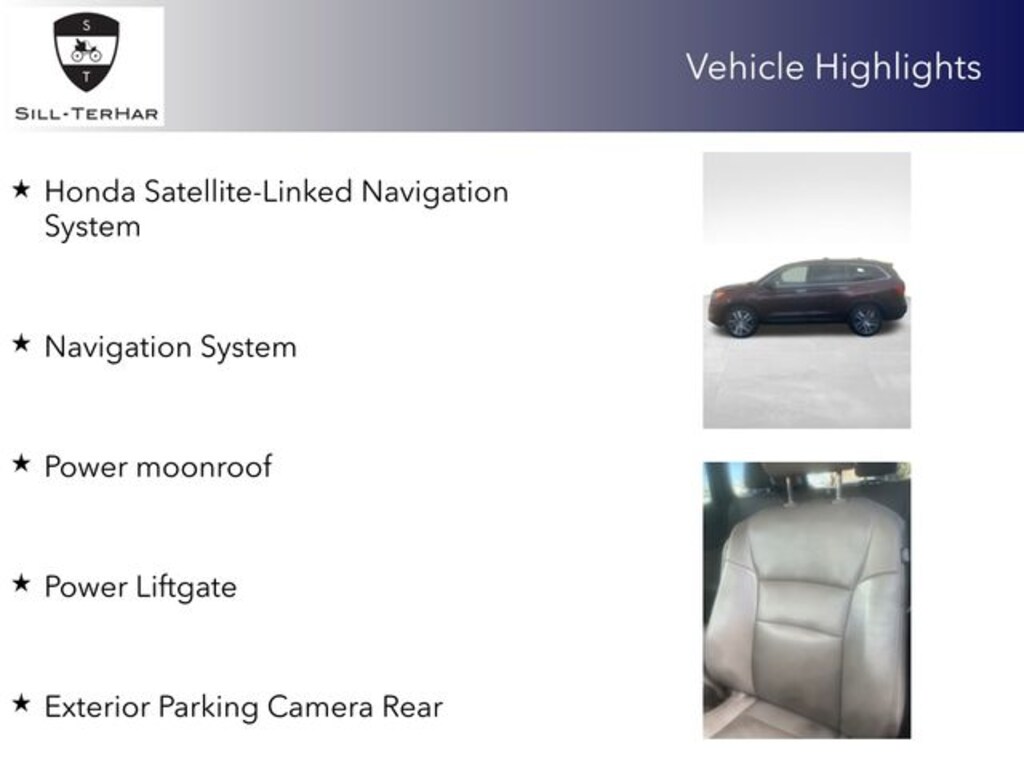 Certified 2017 Honda Pilot Touring SUV