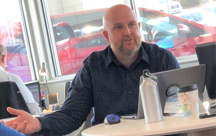 Staff member Rich Waters from 7a615cd292ad