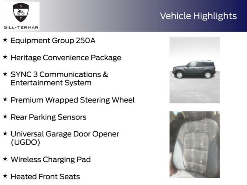 Certified 2024 Ford Bronco Sport Heritage SUV