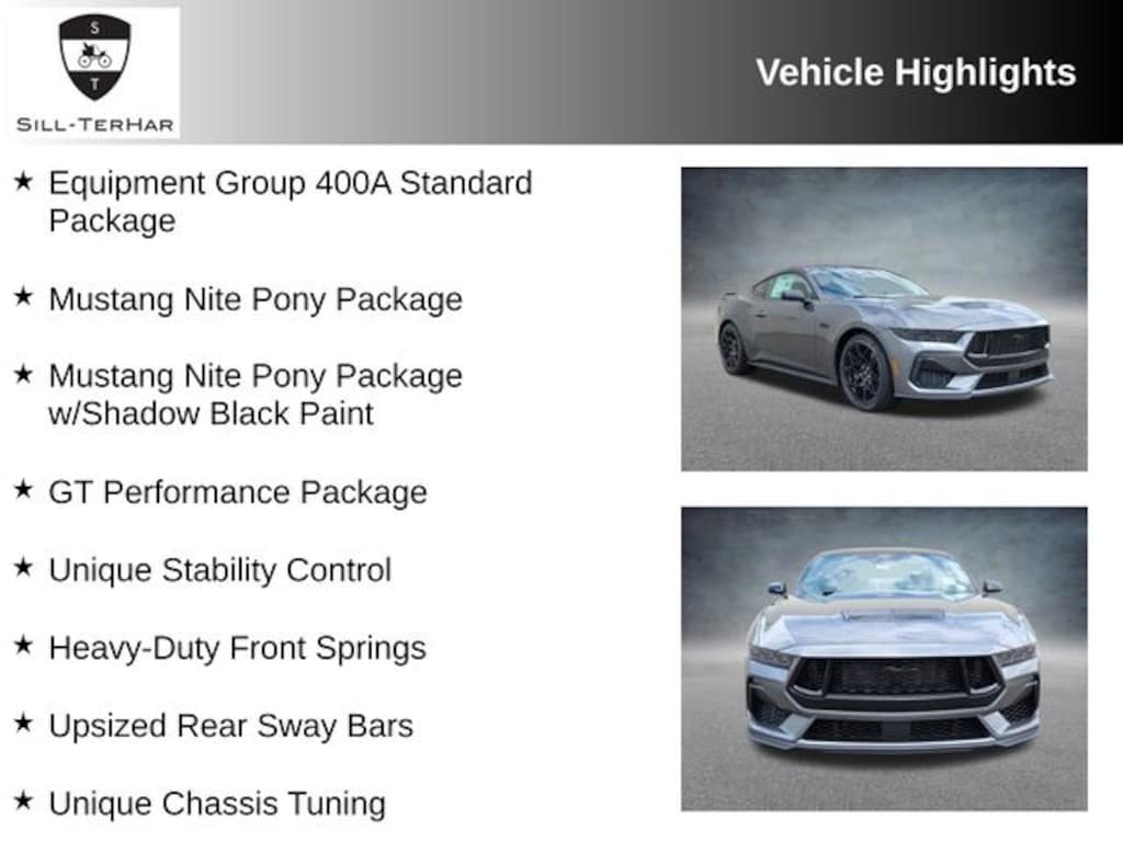 New 2025 Ford Mustang GT Premium Coupe