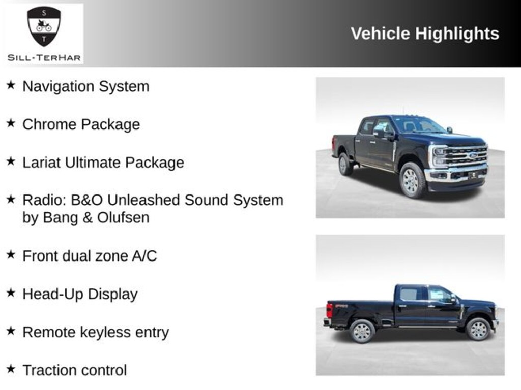 New 2025 Ford F-350SD Lariat Truck