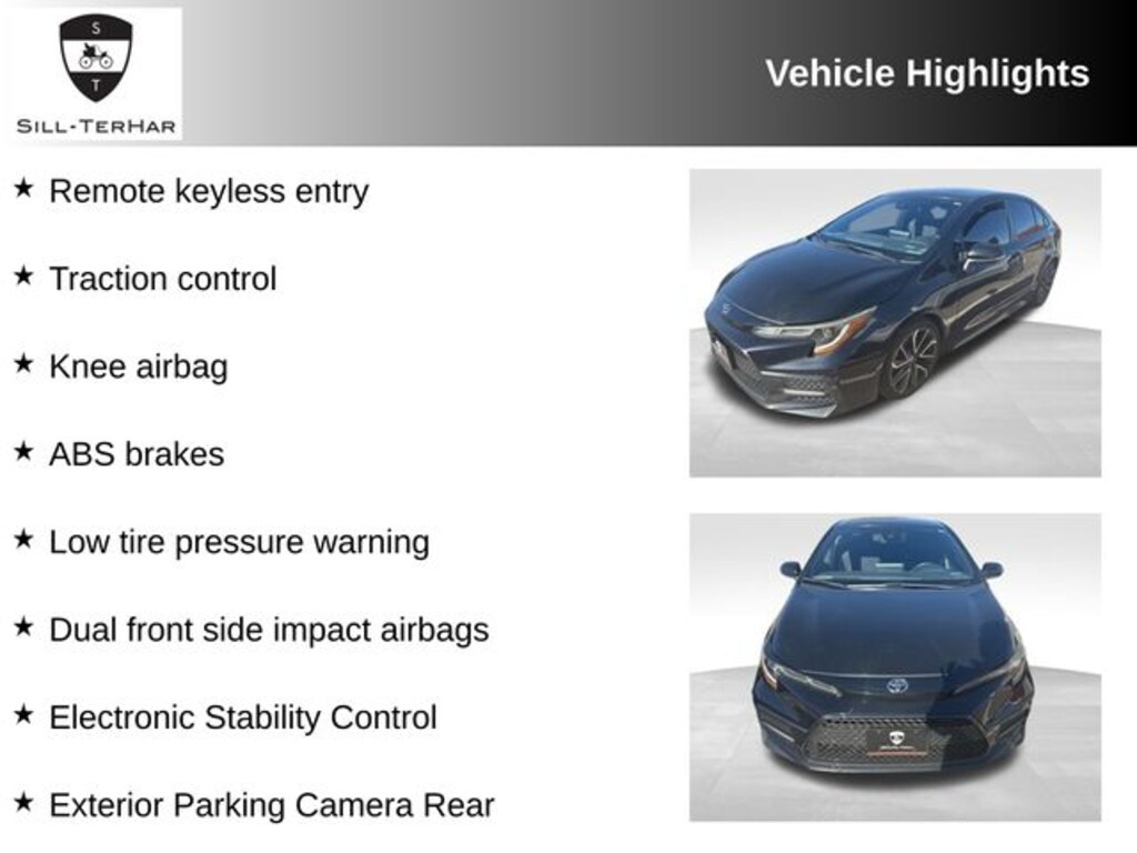 Used 2022 Toyota Corolla SE Sedan