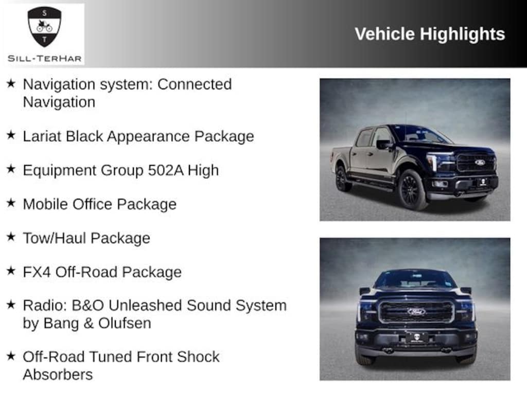 New 2025 Ford F-150 Lariat TRUCK