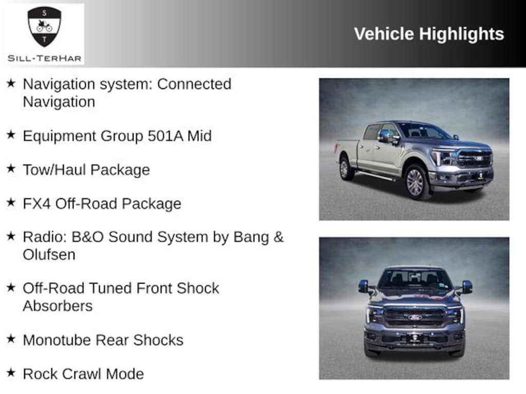 New 2025 Ford F-150 Lariat Truck