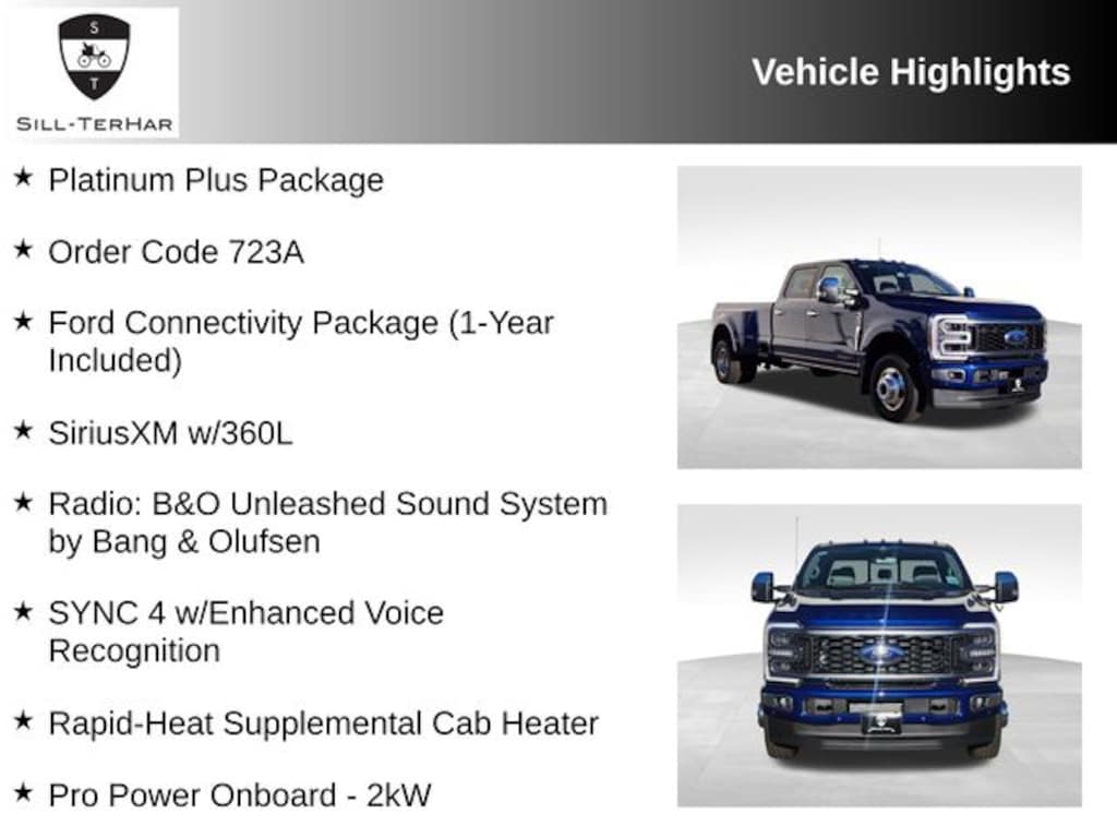 New 2026 Ford F-350SD Platinum Truck