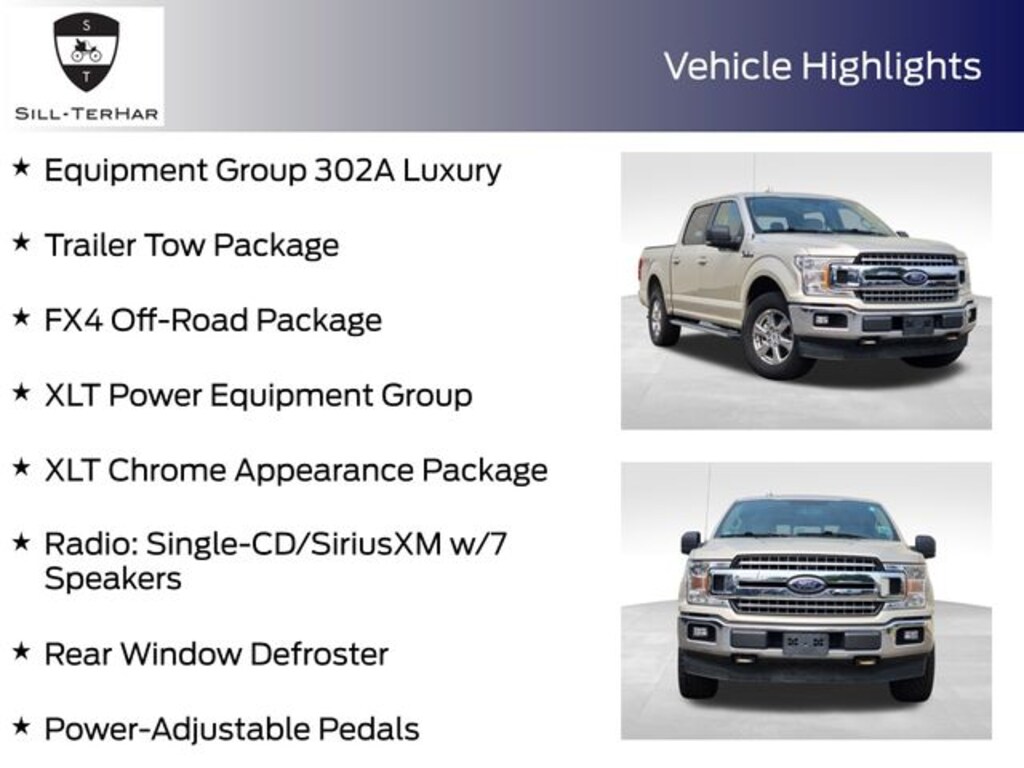 Certified 2018 Ford F-150 XLT Truck