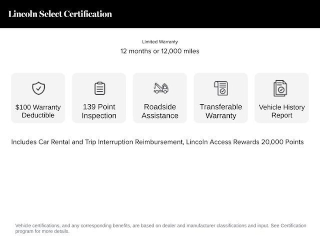 Certified 2019 Lincoln MKC Reserve SUV