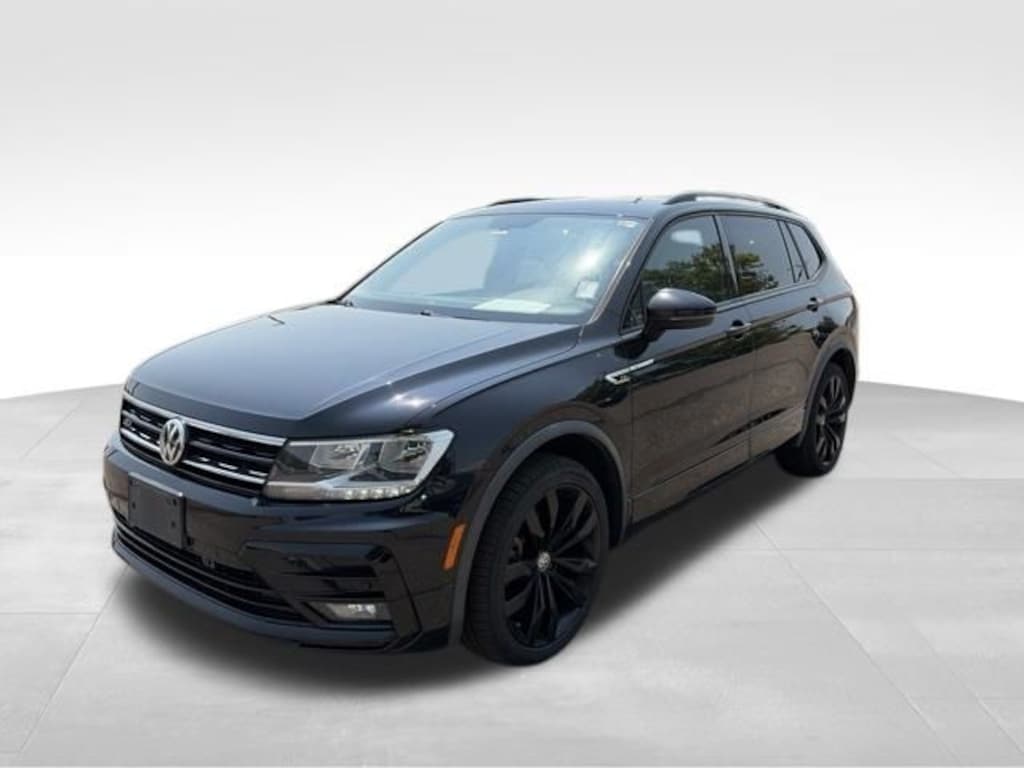 Certified 2021 Volkswagen Tiguan 2.0T SE R-Line Black SUV