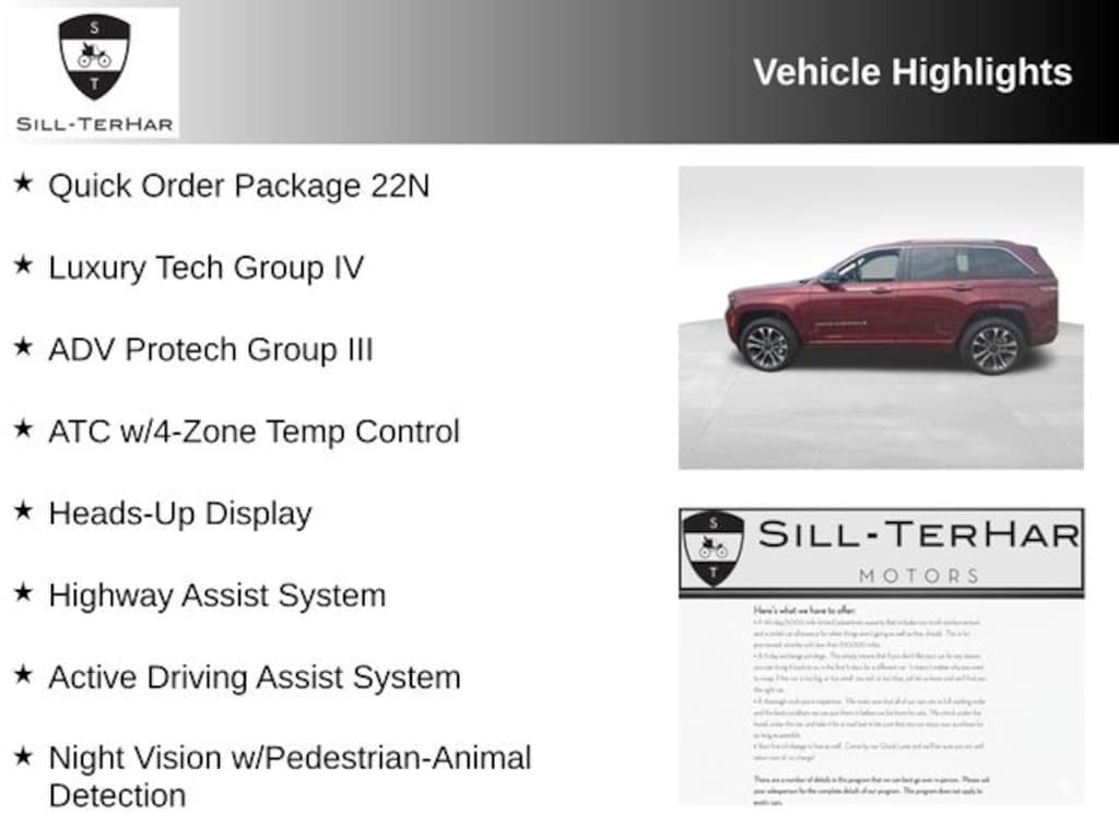 Used 2022 Jeep Grand Cherokee Overland SUV