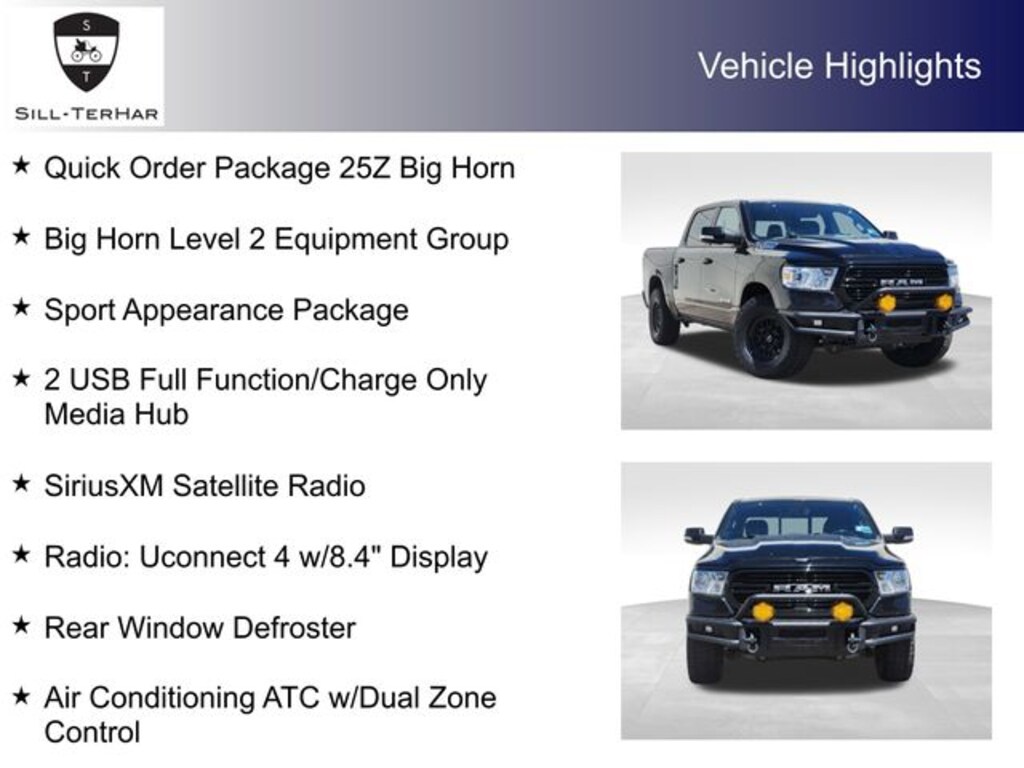 Certified 2020 Ram 1500 Big Horn/Lone Star Truck