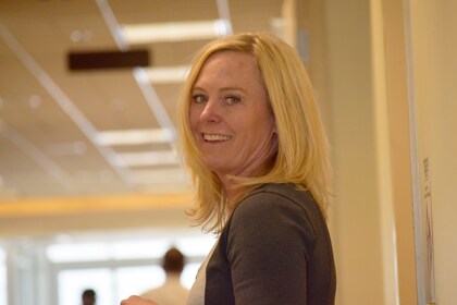 Staff member Gigi Greenlee from 8b89c9661990