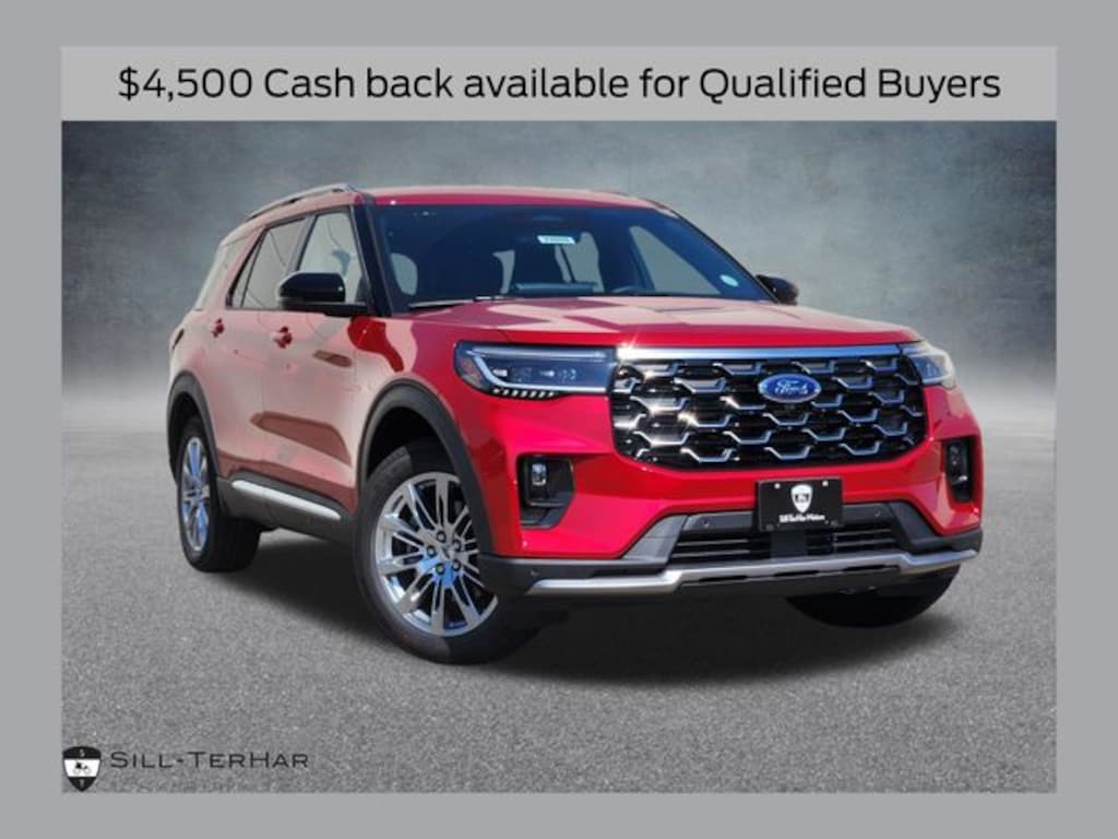 New 2026 Ford Explorer Platinum SUV