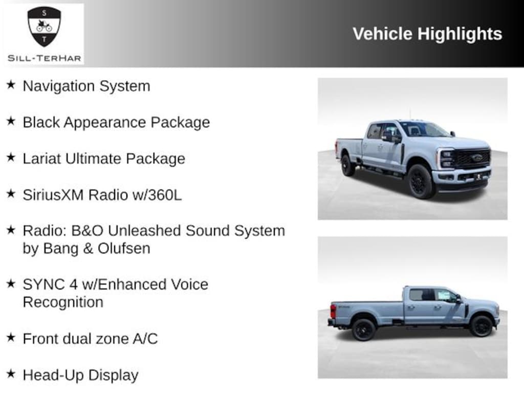 New 2025 Ford F-350SD Lariat Truck