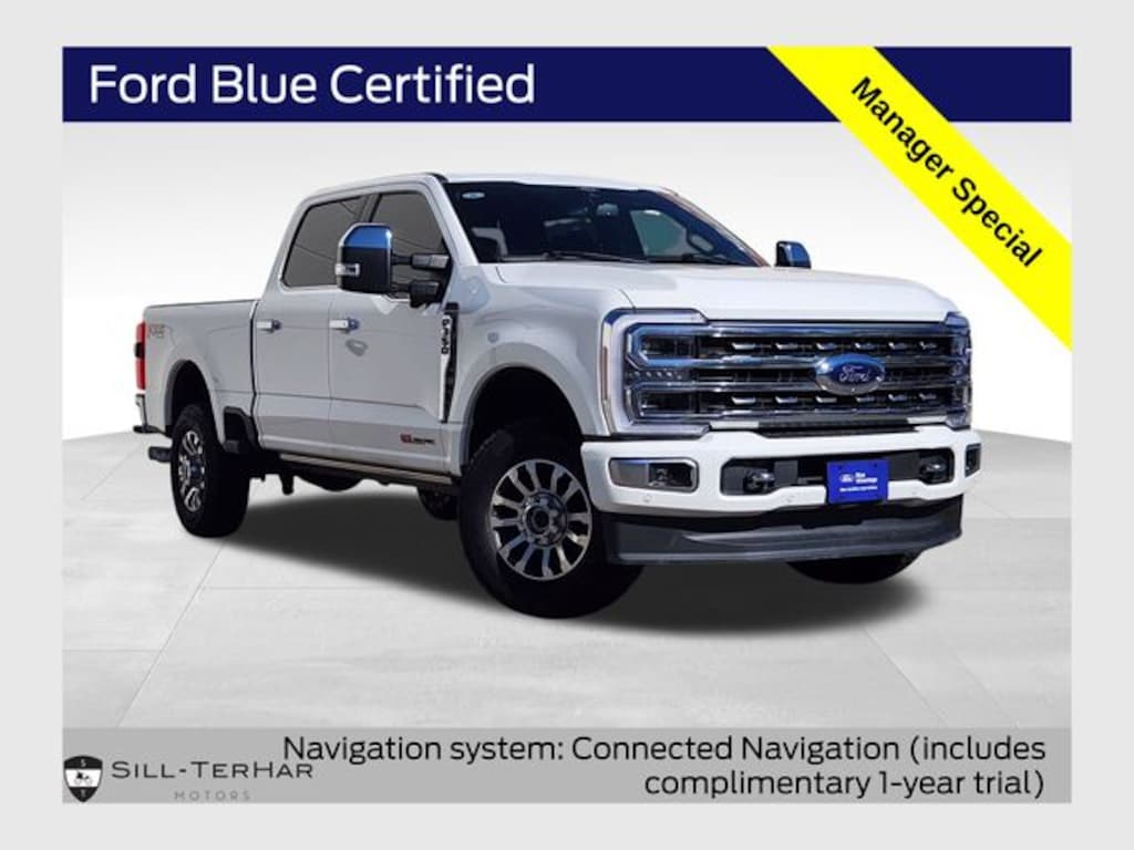 Certified 2024 Ford F-350SD Platinum Truck