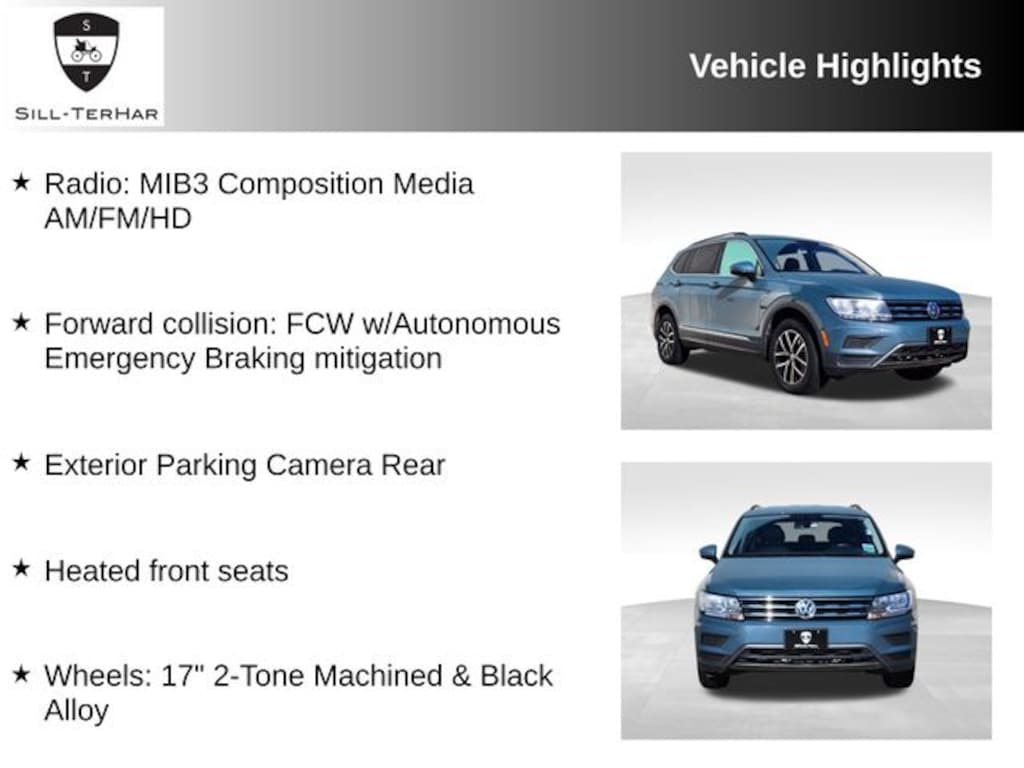 Used 2021 Volkswagen Tiguan 2.0T SE SUV