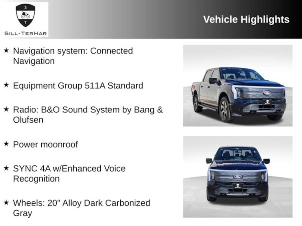 Used 2024 Ford F-150 Lightning Lariat Truck