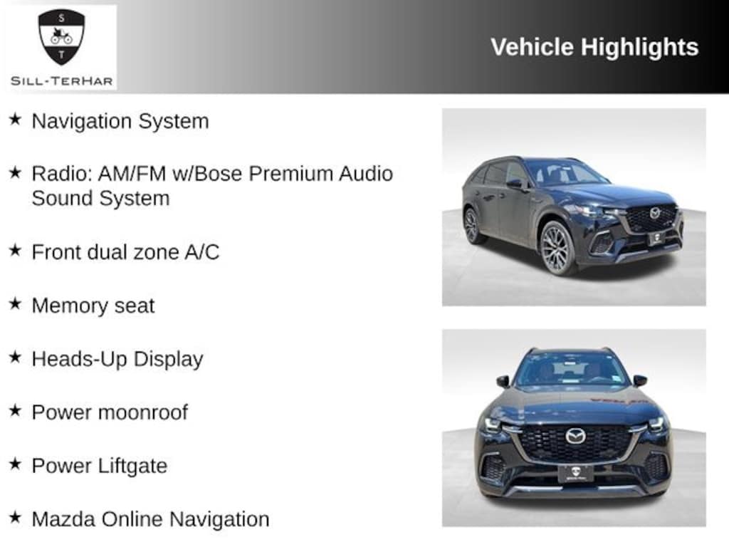 Certified 2025 Mazda CX-70 3.3 Turbo S Premium Plus SUV