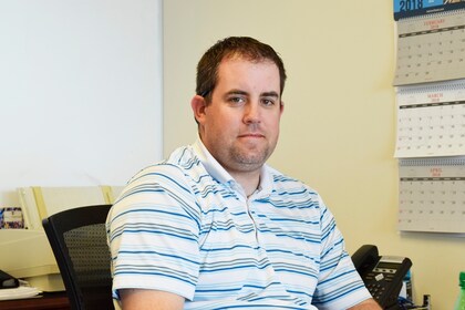 Staff member Jon Hansen from 7ffe5266c7c4