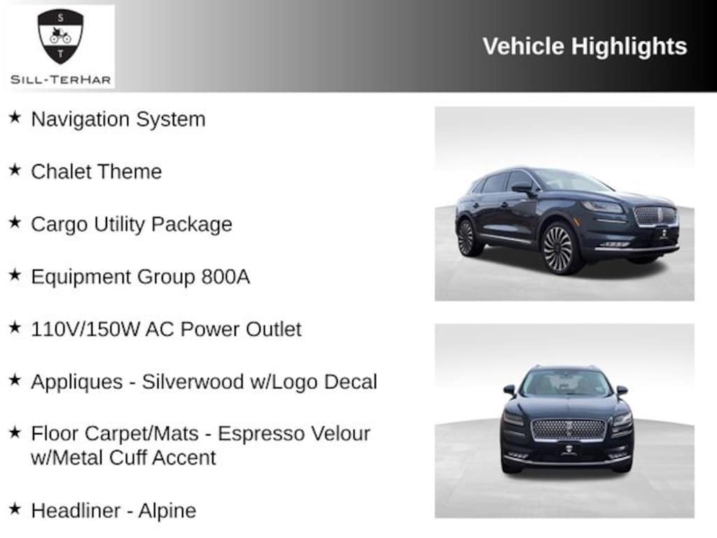 Certified 2022 Lincoln Nautilus Black Label SUV