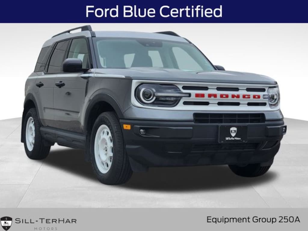 Certified 2024 Ford Bronco Sport Heritage SUV