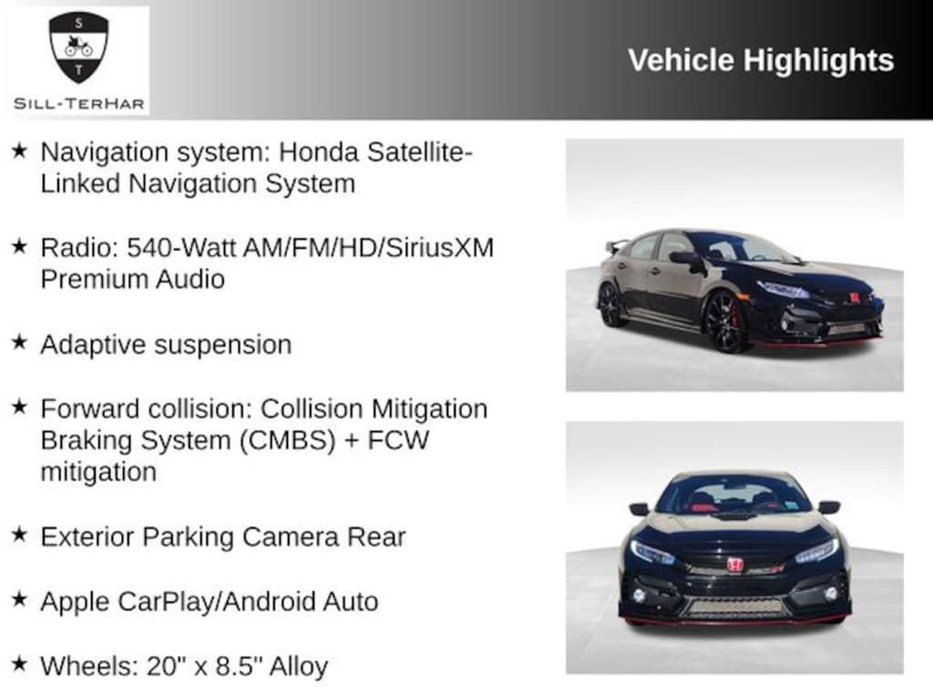 Used 2021 Honda Civic Type R Touring Hatchback