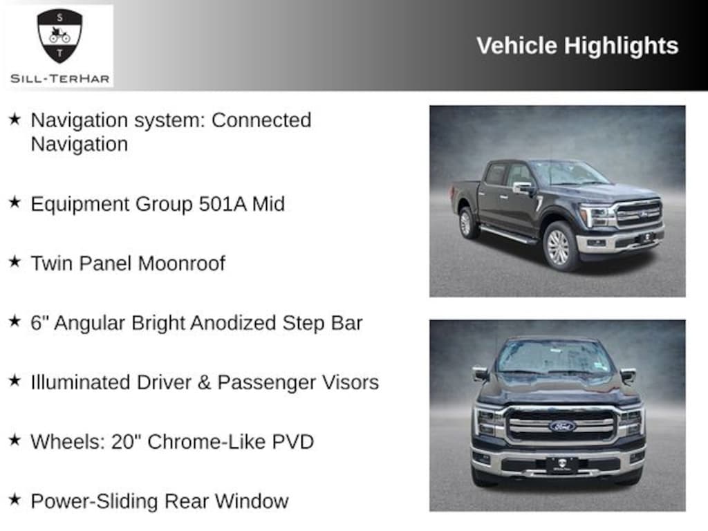 New 2025 Ford F-150 Lariat Truck