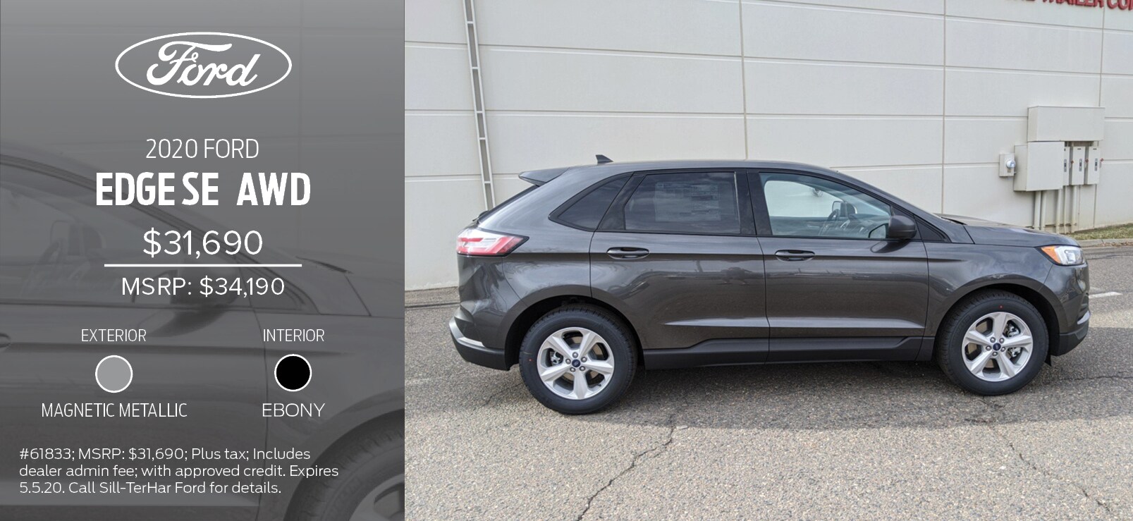 New Ford Vehicle Specials Broomfield, CO Sill TerHar Motors Inc