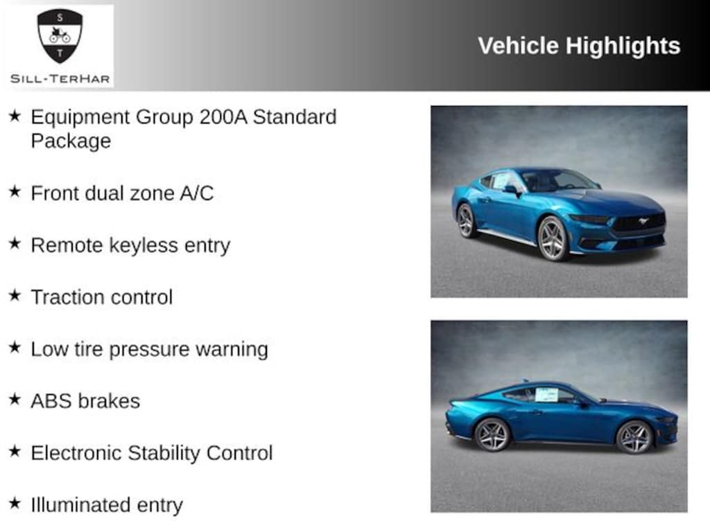 New 2026 Ford Mustang Ecoboost Premium Coupe